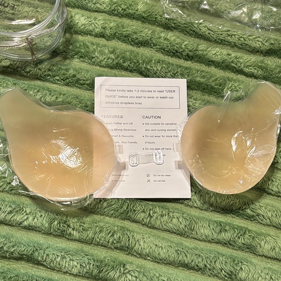Silicone Adhesive Bra - Nude - Picture 5 of 8
